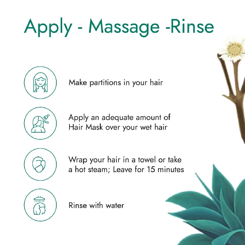 Kapiva Ayurveda Bhringraj Hair Nourish Mask, 200 g-7.webp